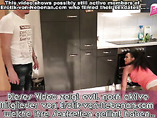 German Amateurs milf in kitchen caught an get threesome mmf