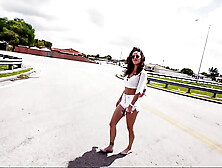 Busty MILF Sunshine Tampa Taking BBC From Jovan Jordan On The Bang Bus!