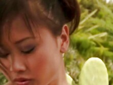 Two Brunette Babe Girls Nuru Touch