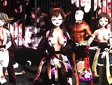 Mmd R18 Kancolle Bitch are the best Comfort Officer during