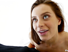 Beautiful Brunette Teen Lana Gets Her Cunt Licked And Drilled Hard