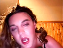 Sissy Humiliation- solo blow job sex, fisting and self facial!