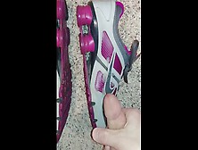 Cum On Wife's Hot Purple Nike Shox