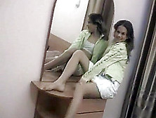 Amateur college girl streaptease