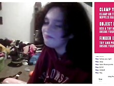 Omegle Teen Playing With Herself