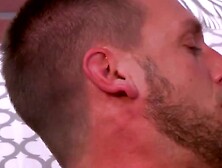 SEXY SEDUCTION Fit Stud Gabriel Alanzo Debases Elder Daddy Hans Berlins Tight Rear Door!