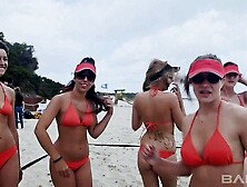 Beach Volley Sluts In Ibiza scene 3: Big Tits,  Blowjob & Babe Porn