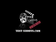 Nude Video Casting with Long Pink Haired Girl Adele