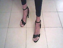 Shynthiah Heels Old Black Sandals