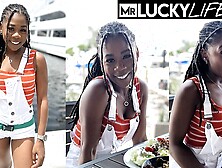 Sinful Hazel Grace - fetish action - Mr Lucky Life