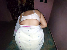 My stepsister is getting the bed ready for her husband.