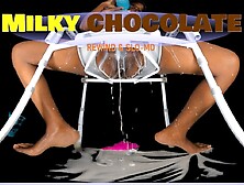 Milky Chocolate - Ebony Drenched In White Toilet Pov