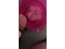 Frozen Cock Glans Liquid Nitrogen