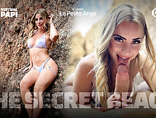 La Petite Ange And Virtual Papi In The Secret Beach
