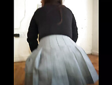 I'm going to fuck you a bitch for going to school with whore panties