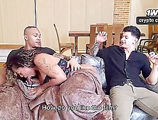 Amateur threeway with black latina MILF Carla Morelli in the hottest XXX!