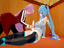 Futa Hatsune Miku Fuck A Lot With Zero Two