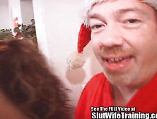 Latina Big Tits Fucks Dirty Santa