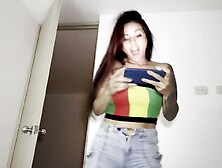 Te acabo de pillar masturbándote y ahora tienes que comerme el culo - ANITTA MILLER