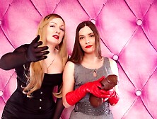 Tiny Rod Humiliation SPH clip - FemDom POV - Bawdy talk Dominas (Headmistress Priest)