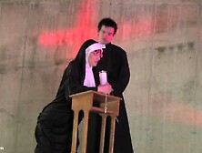 Nun Priest Cosplay Religious Fantasy