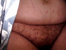 Chunky mother I'd like to fuck masturbate and showing to u her large tits and unshaved twat