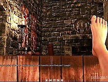 My Dorm: Daphne's Teasing Dress Strip for Mark