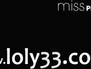 Blonde woman from Sweden touching clit