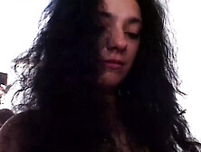 Small titted German bitch gets gangbanged hard