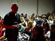 Sex Coaching on Stage with Pamela and Jesús.  Sexual Healing