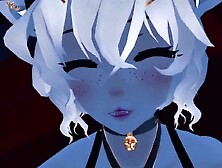 VRChat ASMR Femboy - Little red Riding hood is Riding the large bad wolf