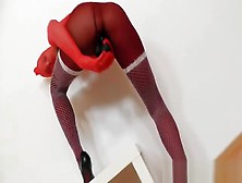 Nylon Mask On Leggy Bunny