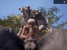 Indra And Gulhragg Gangbang