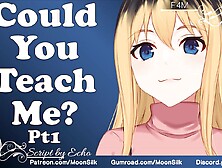 The Popular Angel Craves To Play D&D w/ U! [Part 1][Secretly Nerdy Popular Gal x DM Listener]