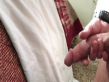 Pov Long Stroking A Big Dick With Bong Rip Cumshot