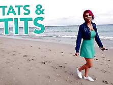 BANGBROS - Monstrous Tit Tattoo Babe With Pink Hair,  Anna Bell Peaks,  Screwed By Admirer