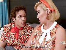 Live TV Chaos Step Mama And Step Son Had To Have Sex In The Sitcom They Were Acting In