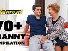 70 Plus Granny Compilation With Romana, Marina & Norma