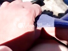 Fodendo a rabuda na beira da praia