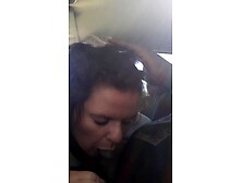 SAM SUMMERS GETS A RAIL AND IS OBLIGED TAKE HER GLASSES OFF TO DEEPTHROAT ON HIS DARK-HUED JIZZ-SHOTGUN FOR HIS HELP