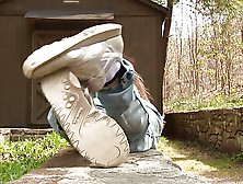 Stacy Well Worn Reebok Sneakers Sole Shoeplay Full Vid