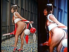 Mai Shiranui Cosplayer Gina B Cum Tribute