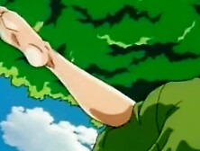 Lustful anime chick with blue hair takes a hard pounding