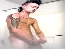 Punk Dude Shower Jerk