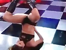 Hot Latin asses on a television talk show