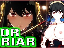 Yor Briar - Spy x Family Hd Cartoon / ヨル・フォージャー (R34 R-18 Asian cartoon Waifu Sex Segs MMD SFM 3D POINT OF VIEW AMV)