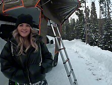 Kinky stranger seduces me in her tent while my GF is asleep - Venessas Booty