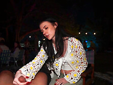Bella Nova gives a great head and gets fucked in the middle of the night