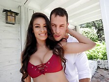 MILF brunette Katana Kombat xxx video