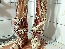 Wet and Messy Boots Scene 21